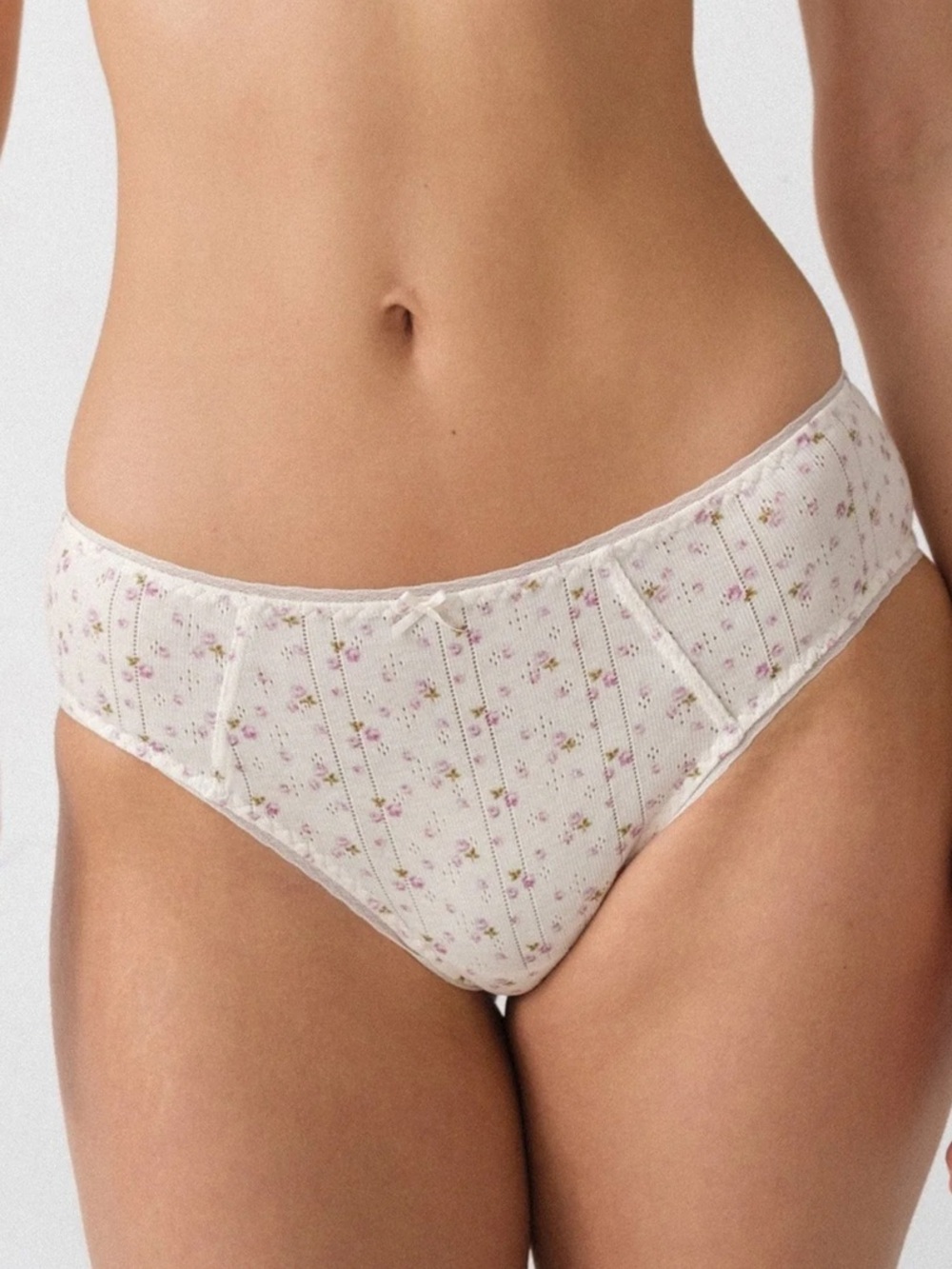 Cou Cou English Rose Cozy Brief Panty XS